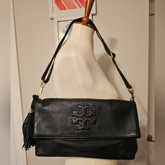 Tory Burch Thea Foldover Crossbody Bag - Picture 7 of 14